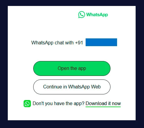 व्हाट्सएप साइन अप